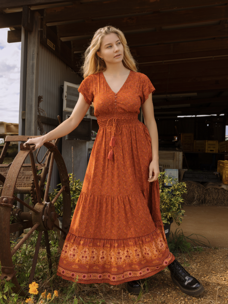 Honey & Stone Co KIARA PUMPKIN SPICE MAXI