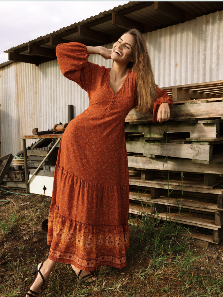 Honey & Stone Co SIENNA PUMPKIN SPICE MAXI