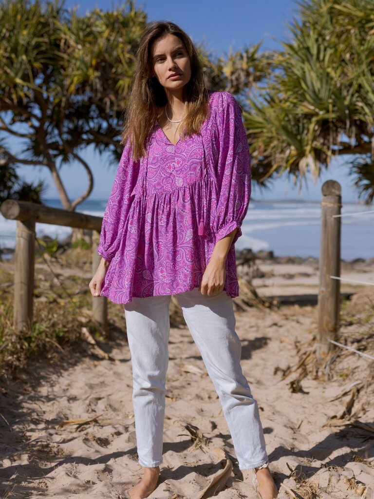 Honey & Stone Co BAMBIE ULTRA VIOLET TOP