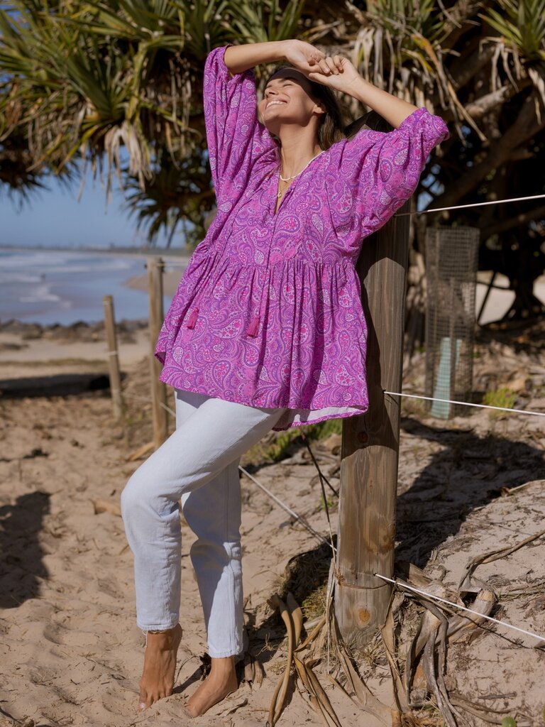 Honey & Stone Co BAMBIE ULTRA VIOLET TOP