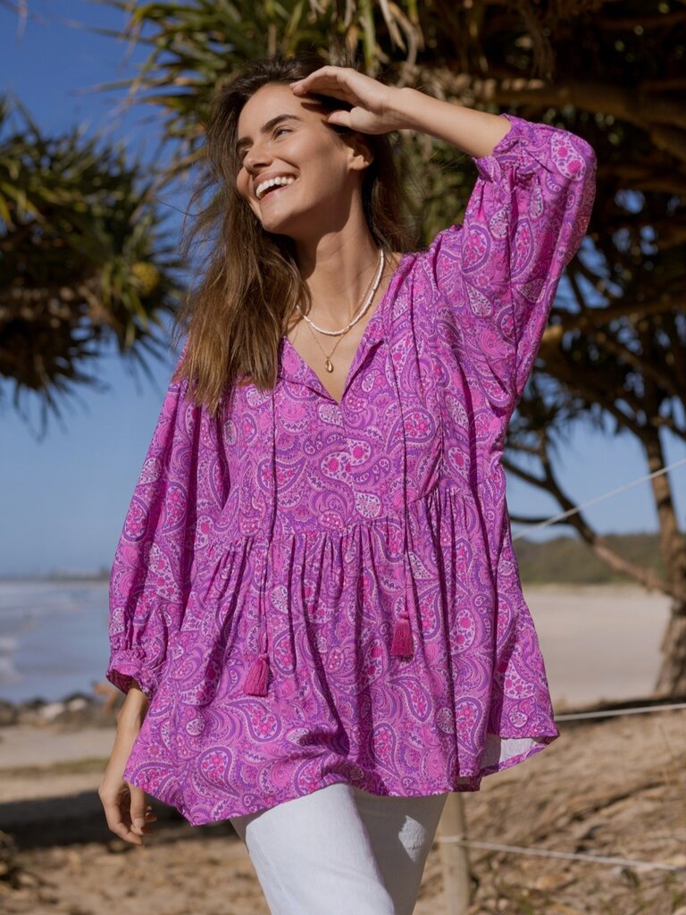 Honey & Stone Co BAMBIE ULTRA VIOLET TOP