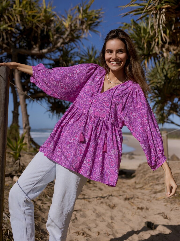 Honey & Stone Co BAMBIE ULTRA VIOLET TOP