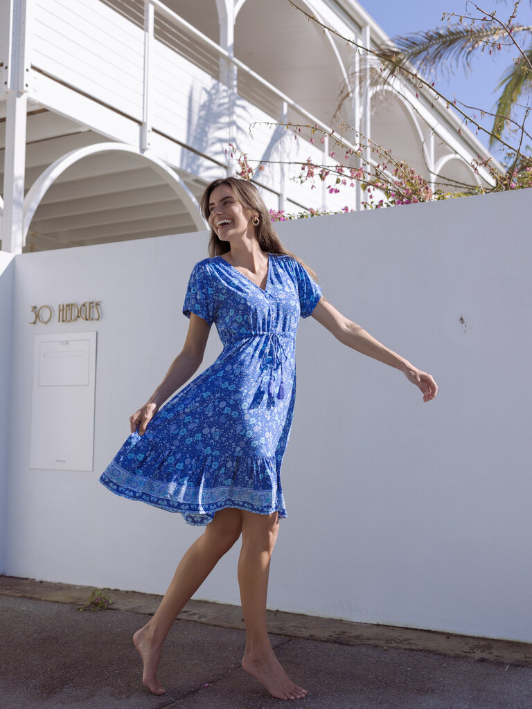 Honey & Stone Co IRIS BLUE LAGOON MINI