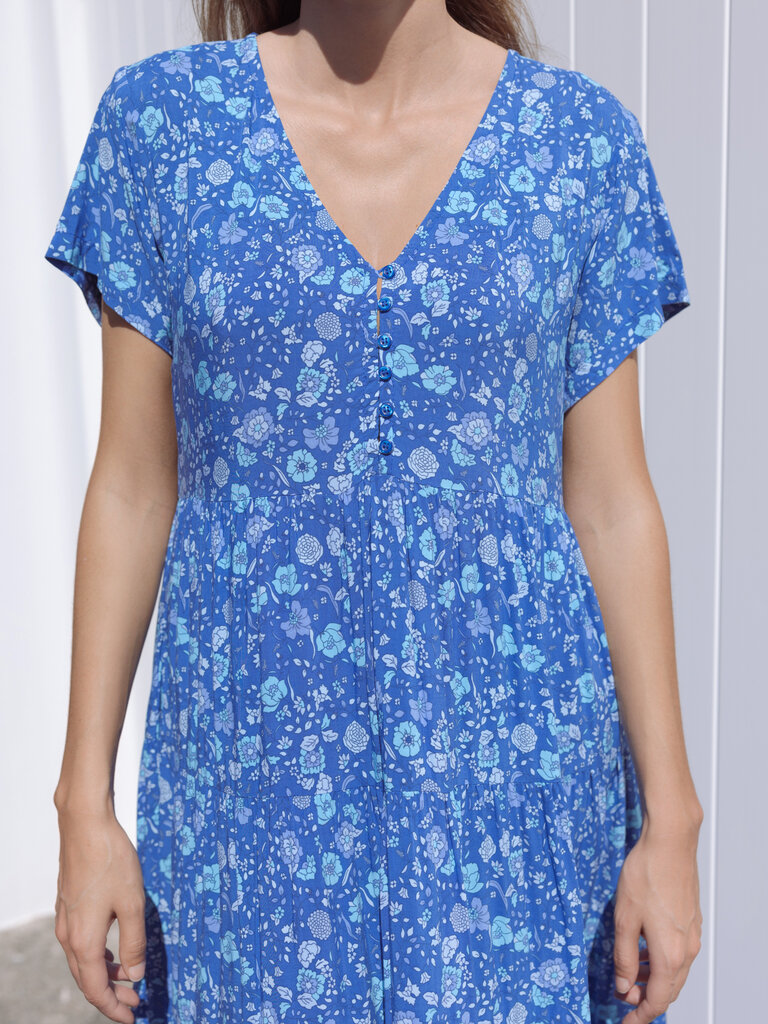 Honey & Stone Co WANDERLUST BLUE LAGOON MAXI
