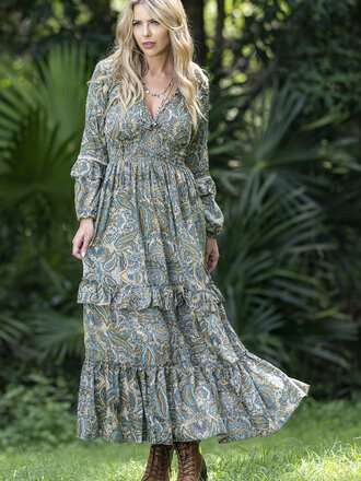 Cienna BOHO BONNIE OFF SHOULDER MAXI Cienna BOHO BONNIE OFF SHOULDER MAXI