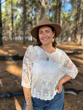 Naked Gypsy TABI WHITE TOP Naked Gypsy TABI WHITE TOP