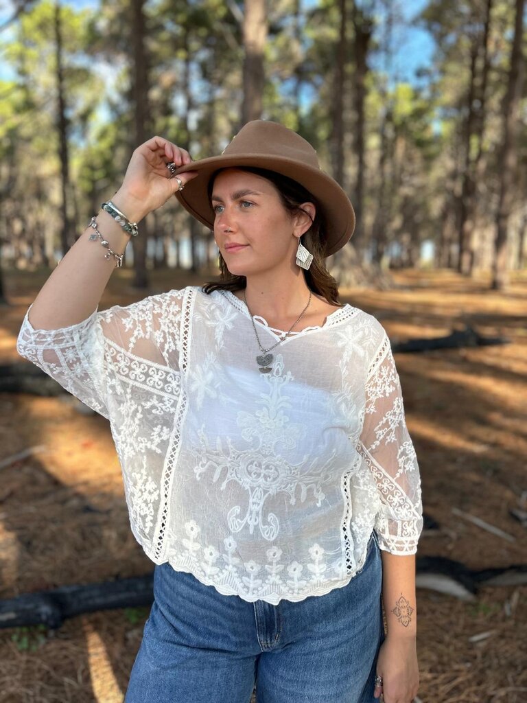 Naked Gypsy TABI WHITE TOP