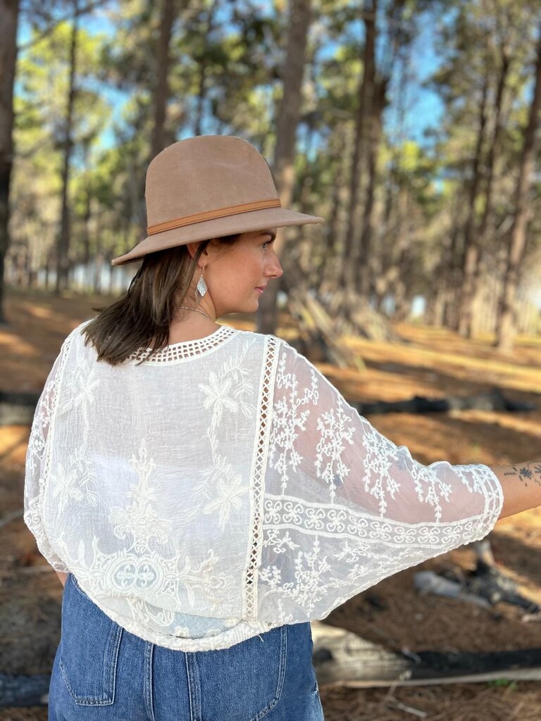 Naked Gypsy TABI VINTAGE CREAM TOP