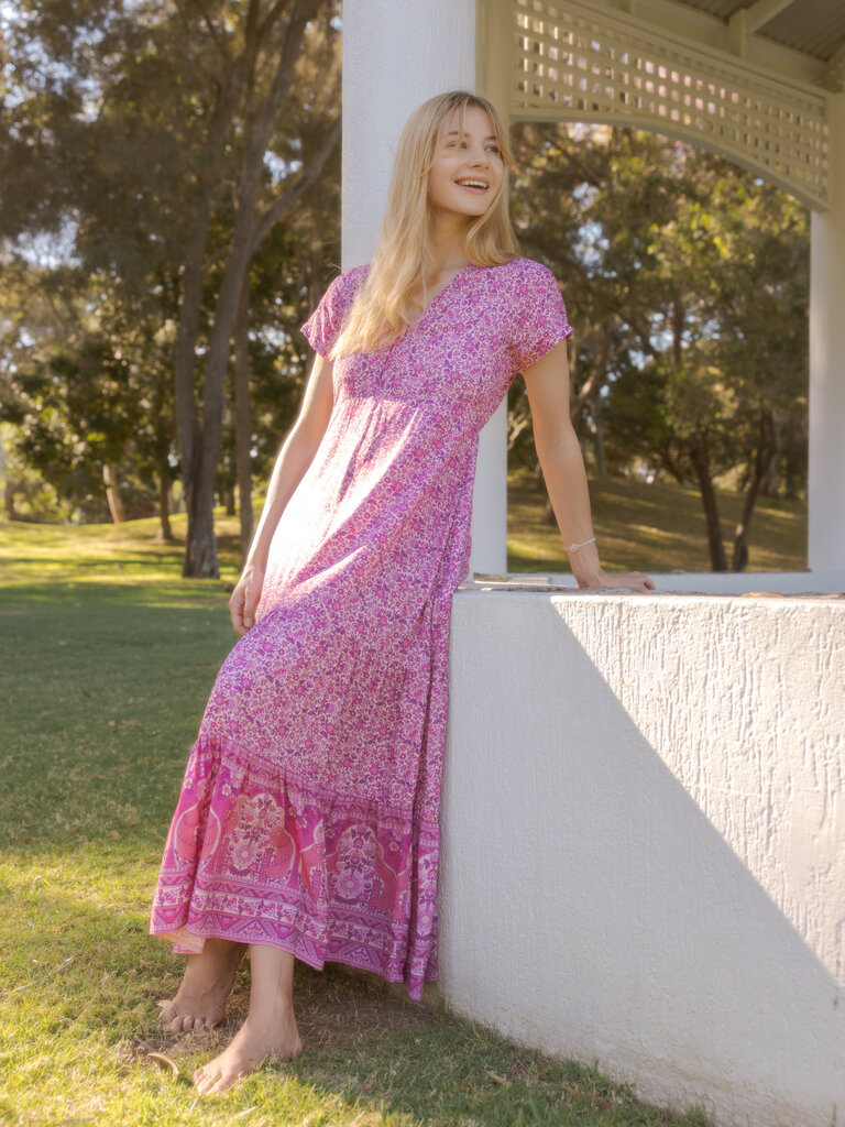 Honey & Stone Co CLARA SWEET PEA MAXI