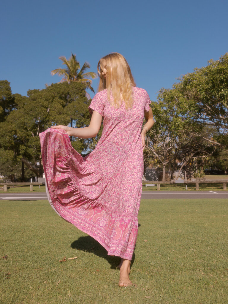 Honey & Stone Co CLARA SWEET PEA MAXI