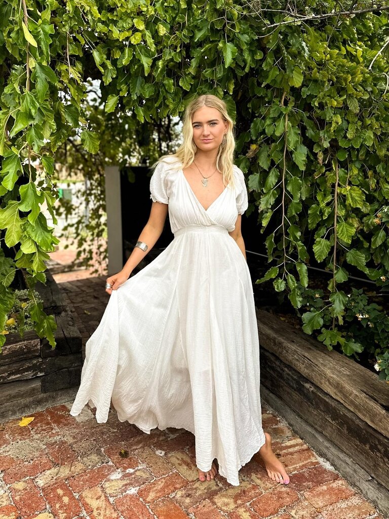 Moon Flower The Label FRANKI VINTAGE CREAM MAXI