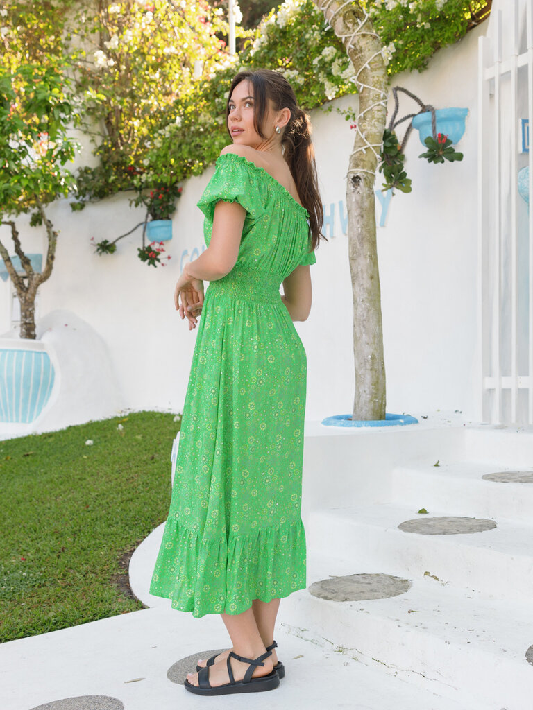 Honey & Stone Co FLORA EVERGREEN MAXI