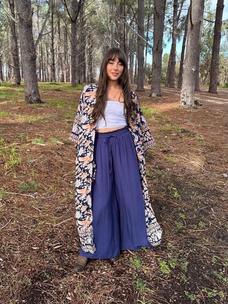 Naked Gypsy KIMONO EVE LONG TAYLA Naked Gypsy KIMONO EVE LONG TAYLA