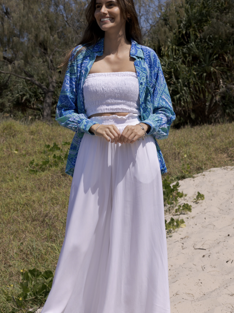 Honey & Stone Co CAMILA CASCADE SHIRT