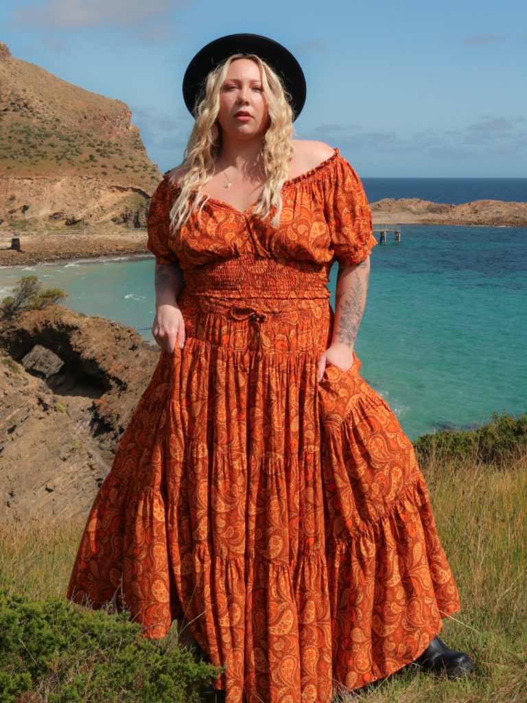 Honey & Stone Co OAKLEY FLEETWOOD MAXI SKIRT