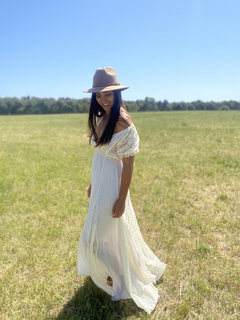 Moon Flower The Label STEVIE NICKS VINTAGE CREAM MAXI
