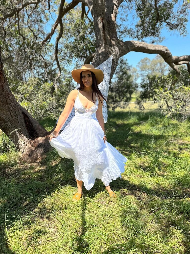 Moon Flower The Label BELLE WHITE MAXI