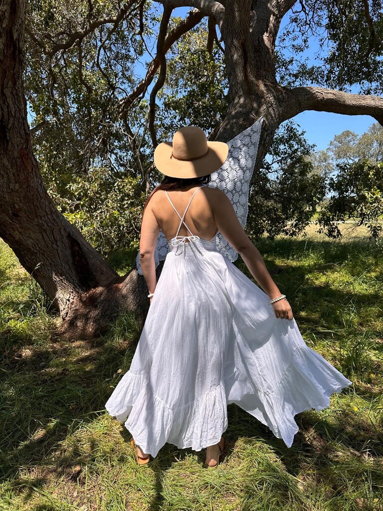 Moon Flower The Label BELLE WHITE MAXI