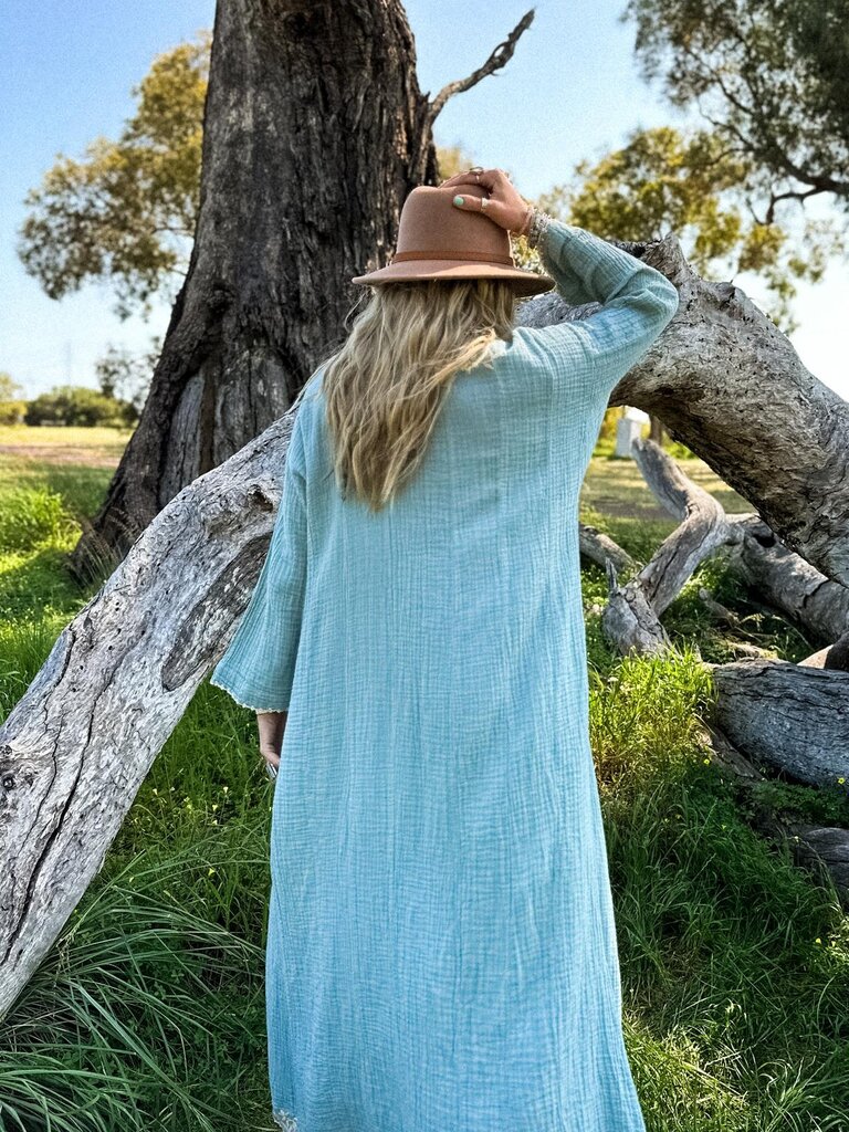 Moon Flower The Label CATALINA OCEAN KIMONO