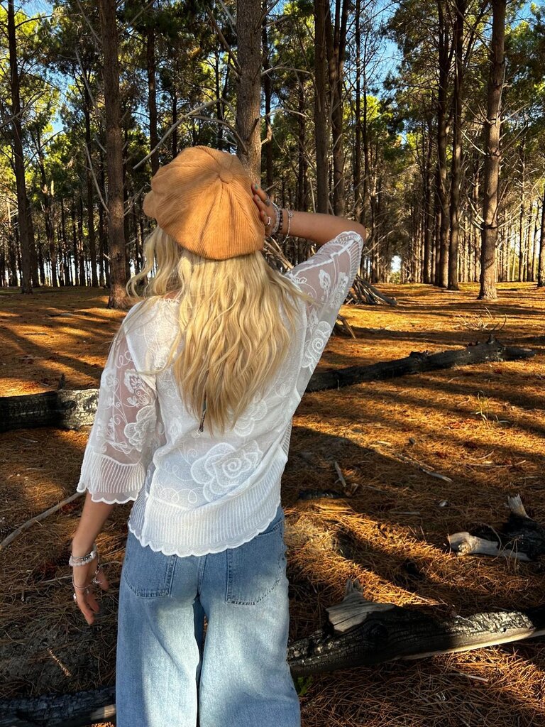 Naked Gypsy ALICIA WHITE TOP