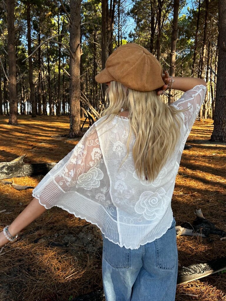 Naked Gypsy ALICIA WHITE TOP