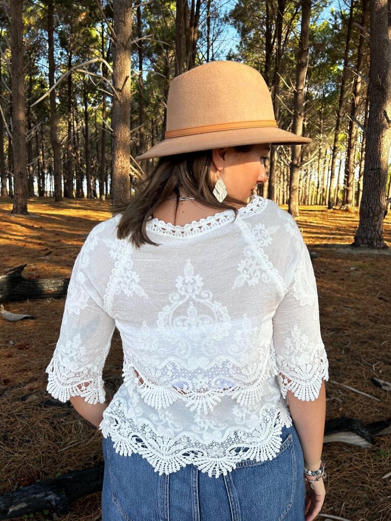 Naked Gypsy ADRI WHITE TOP