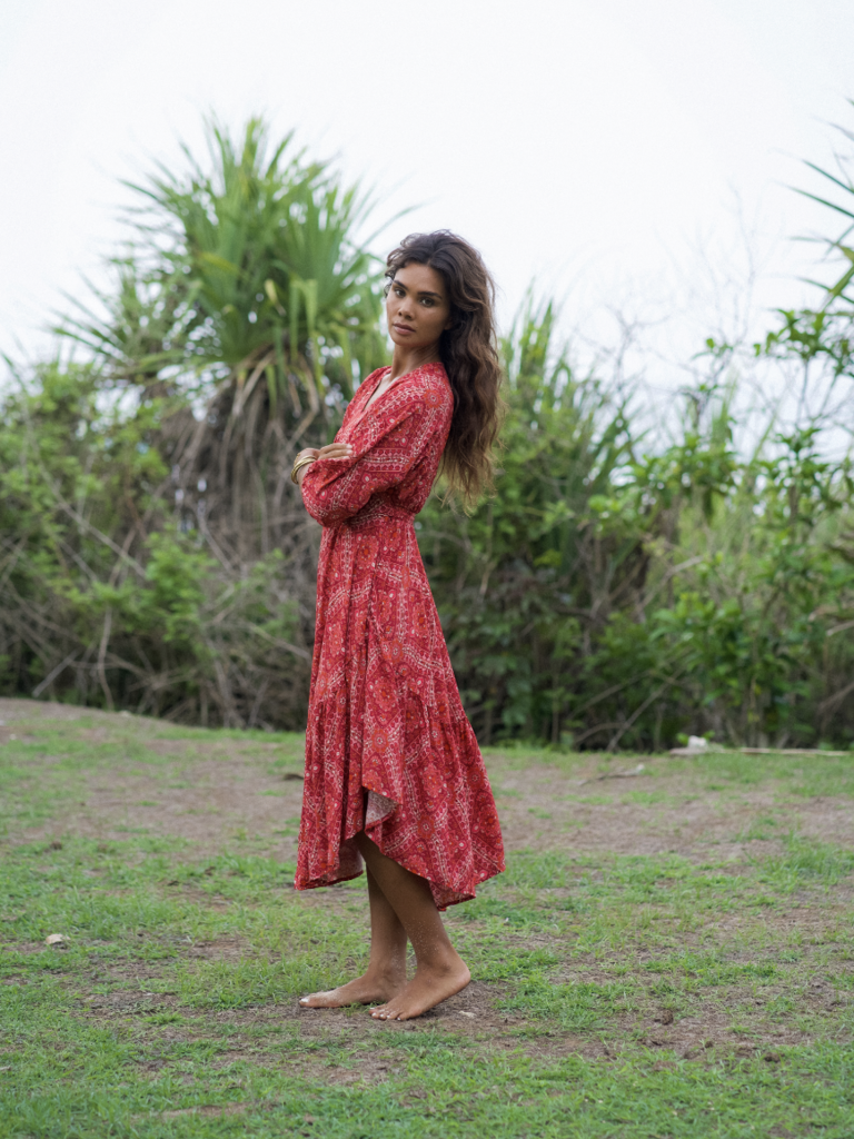 Honey & Stone Co VERA CHERRY RIPE MAXI