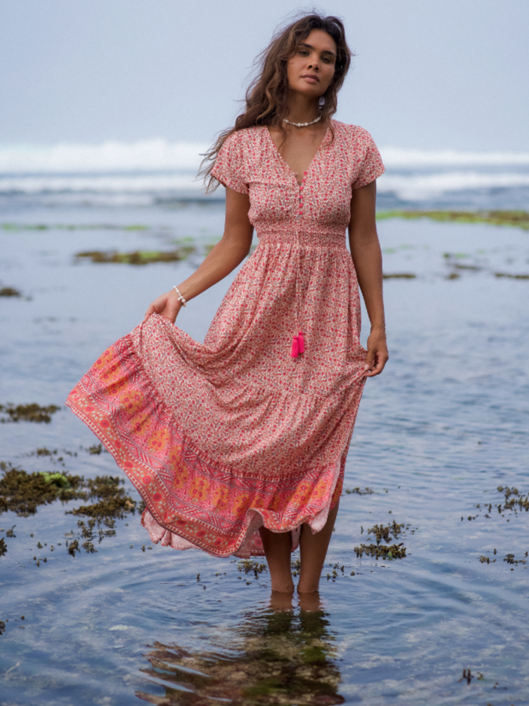 Honey & Stone Co KIARA HONEYSUCKLE MAXI