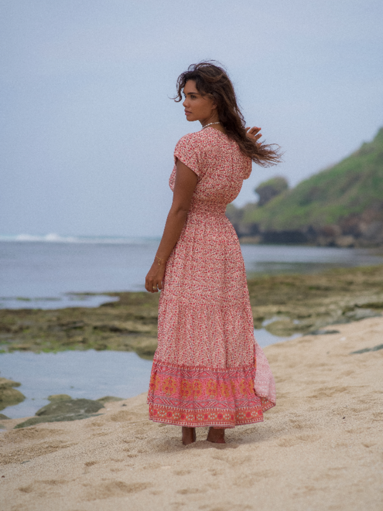 Honey & Stone Co KIARA HONEYSUCKLE MAXI