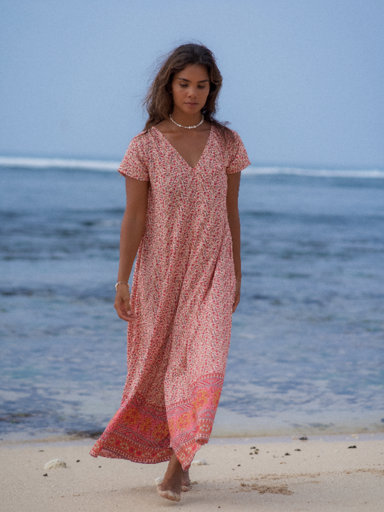 Honey & Stone Co HARLOW HONEYSUCKLE JUMPSUIT