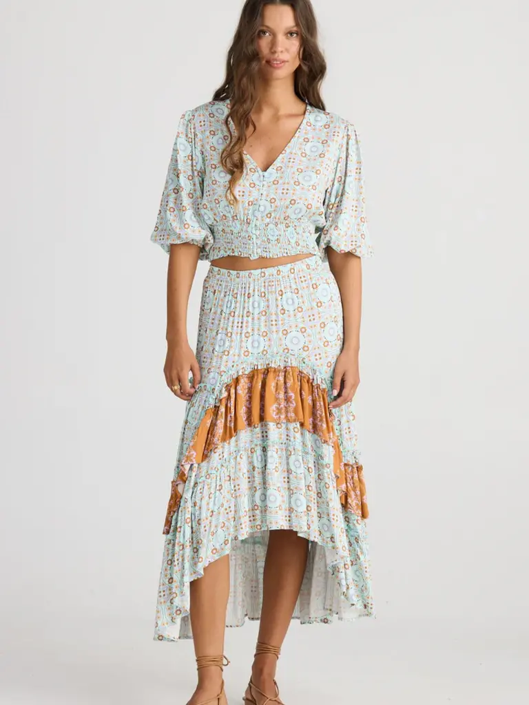 Talisman SASSY MEDINA BLUE SKIRT