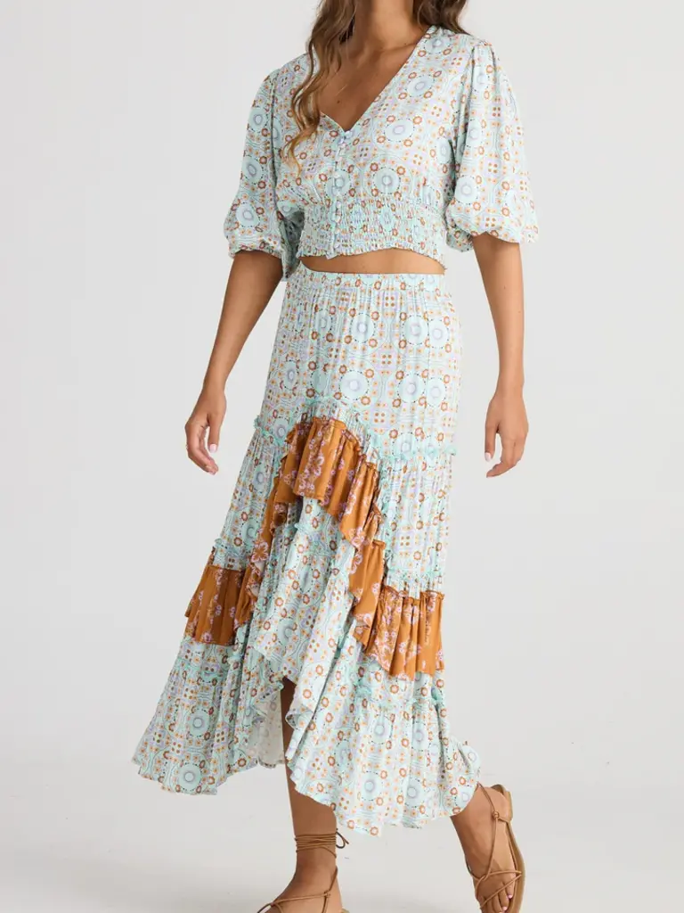Talisman SASSY MEDINA BLUE SKIRT