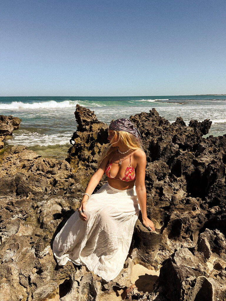 Moon Flower The Label BINDI SUNSET BIKINI