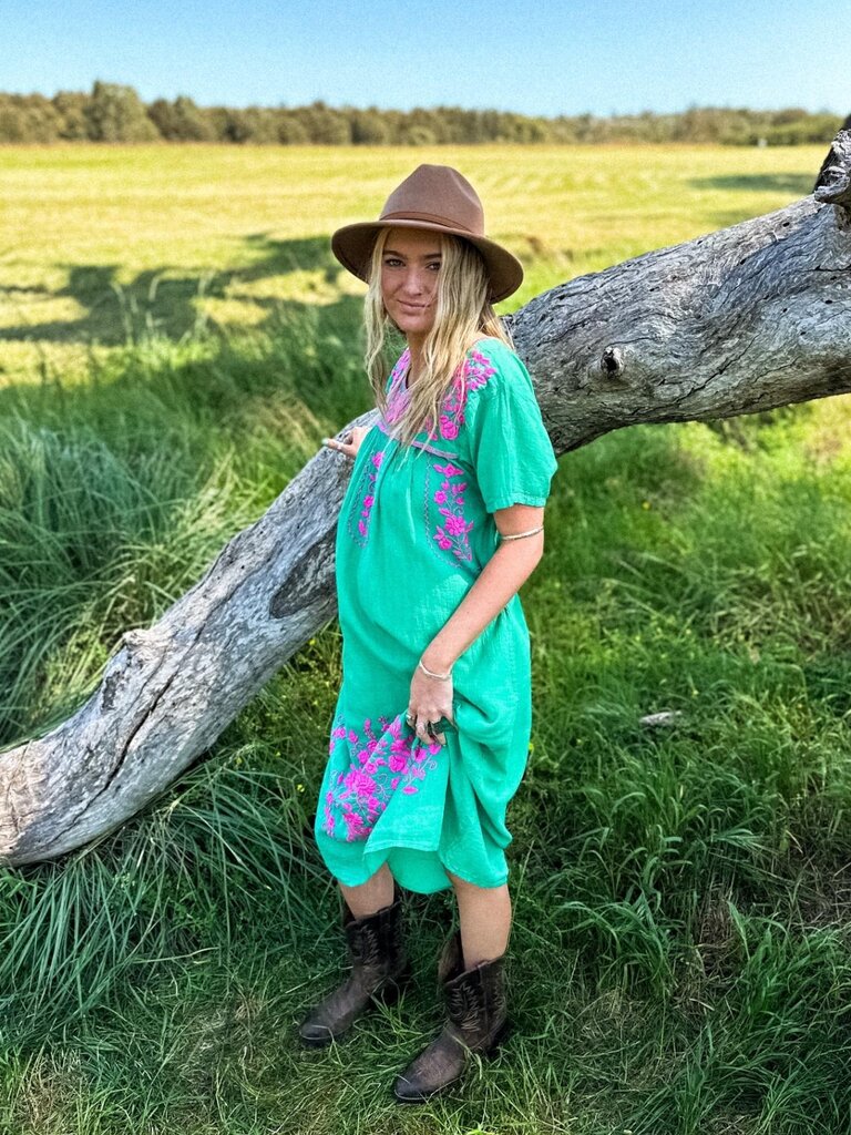 Moon Flower The Label LUCIA GREEN MIDI