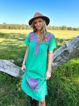 Moon Flower The Label LUCIA GREEN MIDI