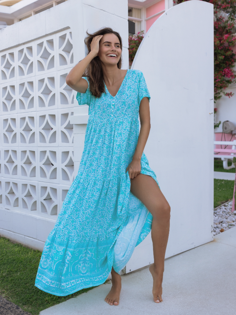 Honey & Stone Co VALENTINA SEA MIST MAXI