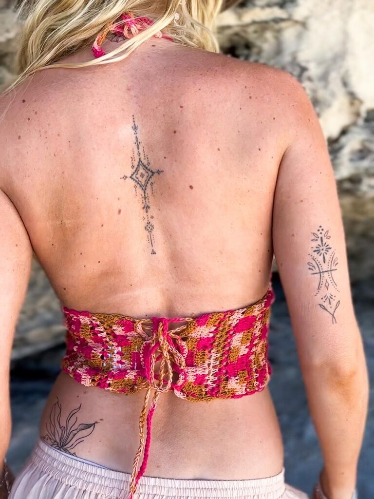 Naked Gypsy BODHI SUNSET CROCHET TOP
