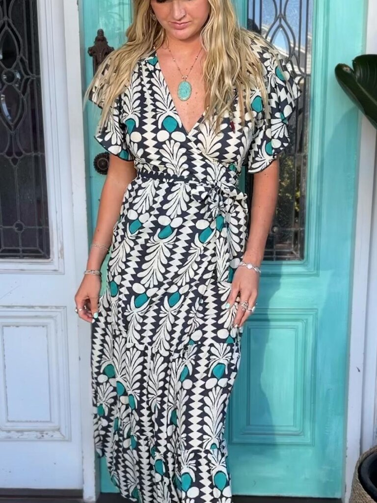 Cienna WRAP FRILL BONDI MAXI