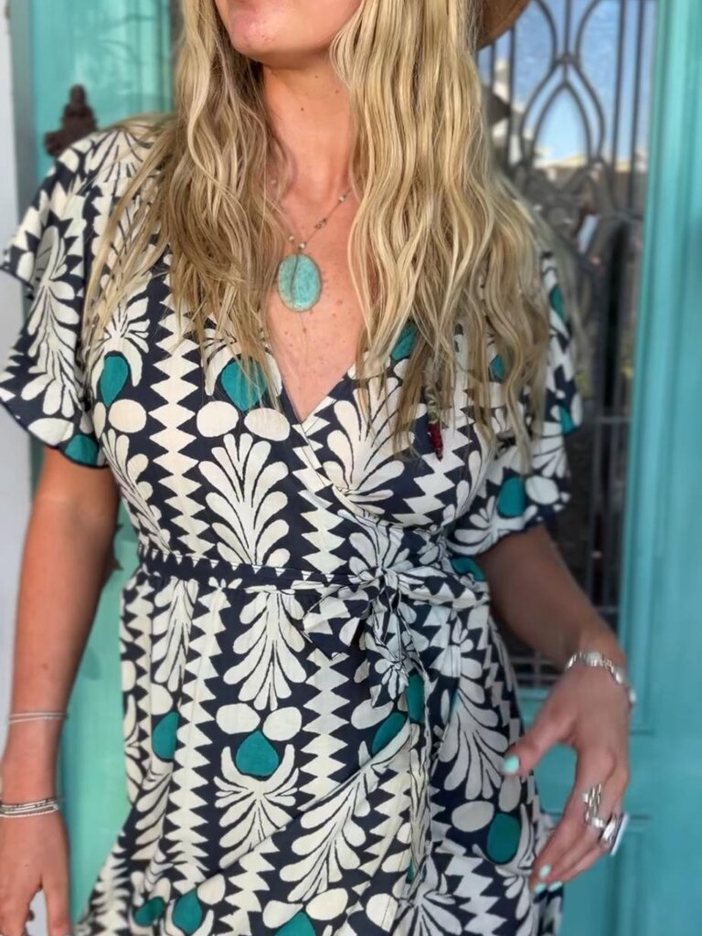 Cienna WRAP FRILL BONDI MAXI