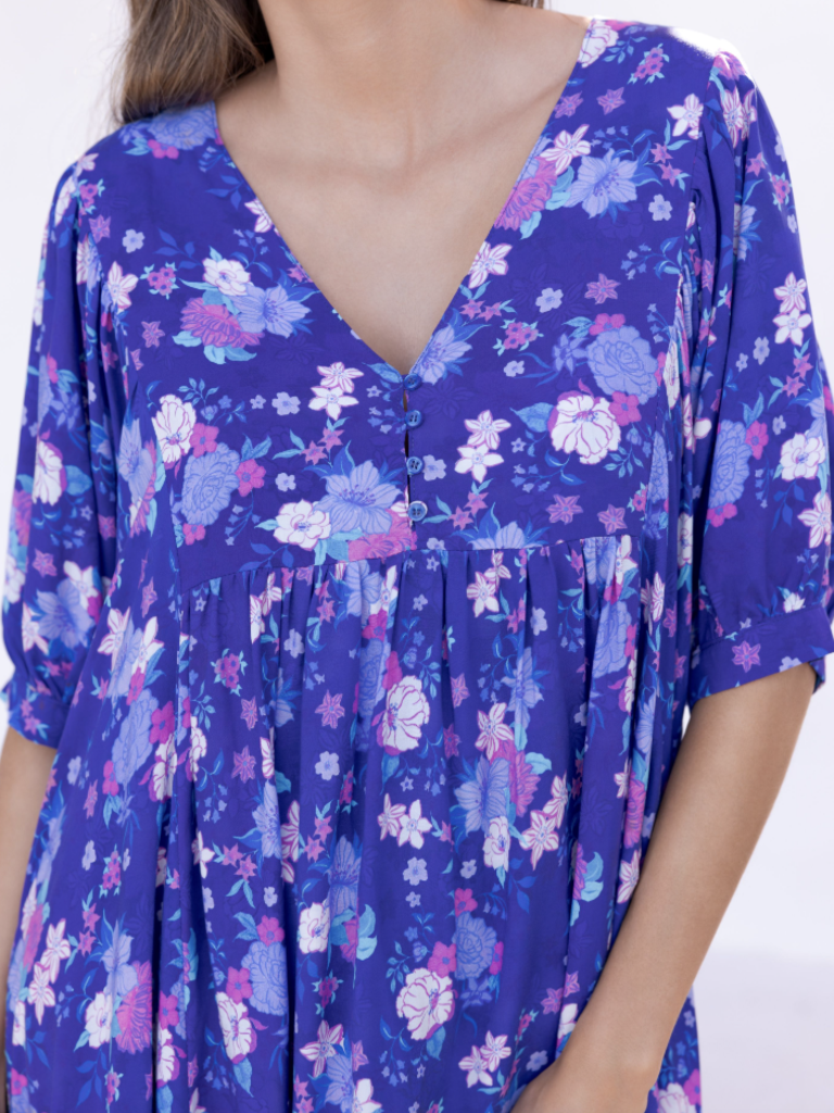 Honey & Stone Co BUTTERFLY INDIGO BLOOM MINI