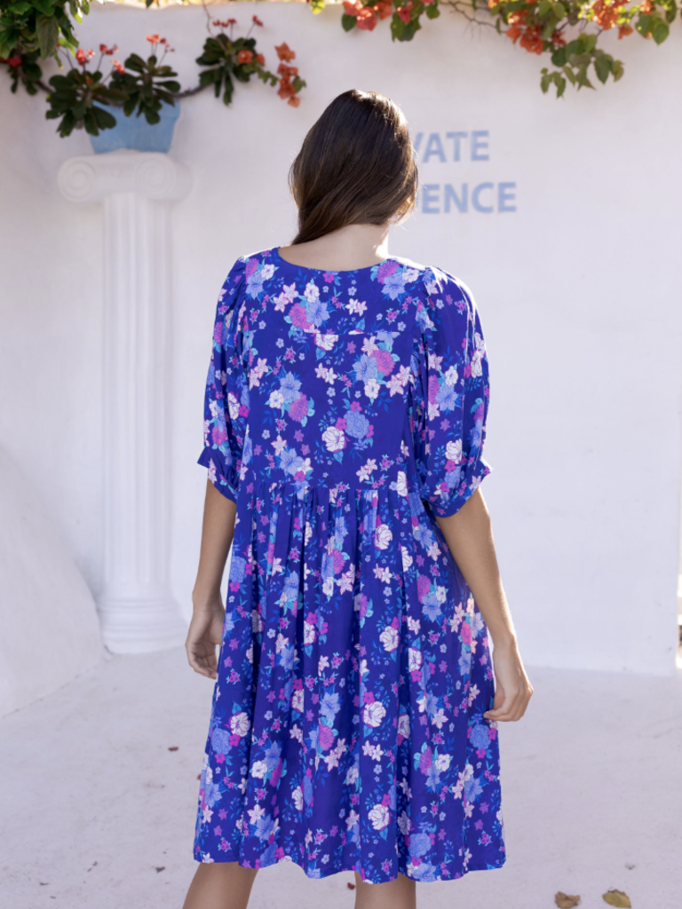 Honey & Stone Co BUTTERFLY INDIGO BLOOM MINI