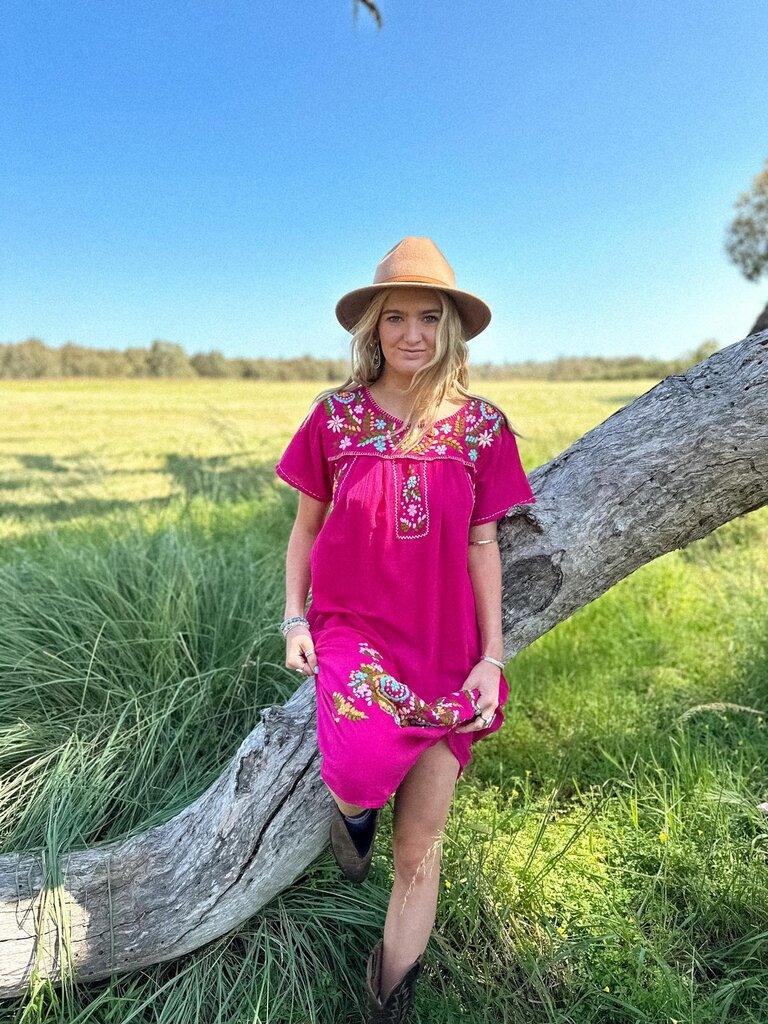 Moon Flower The Label LUCIA PINK MIDI