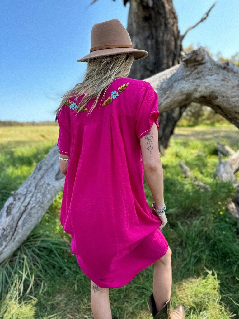 Moon Flower The Label LUCIA PINK MIDI