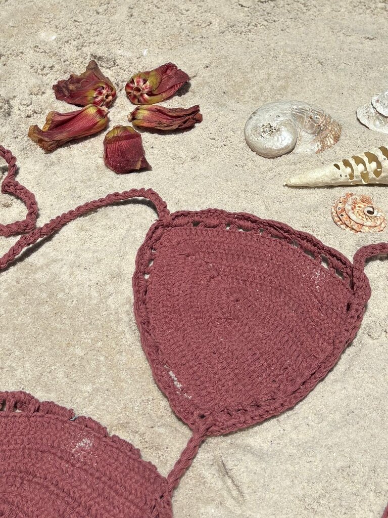 Moon Flower The Label BINDI TEA ROSE COCHET BIKINI