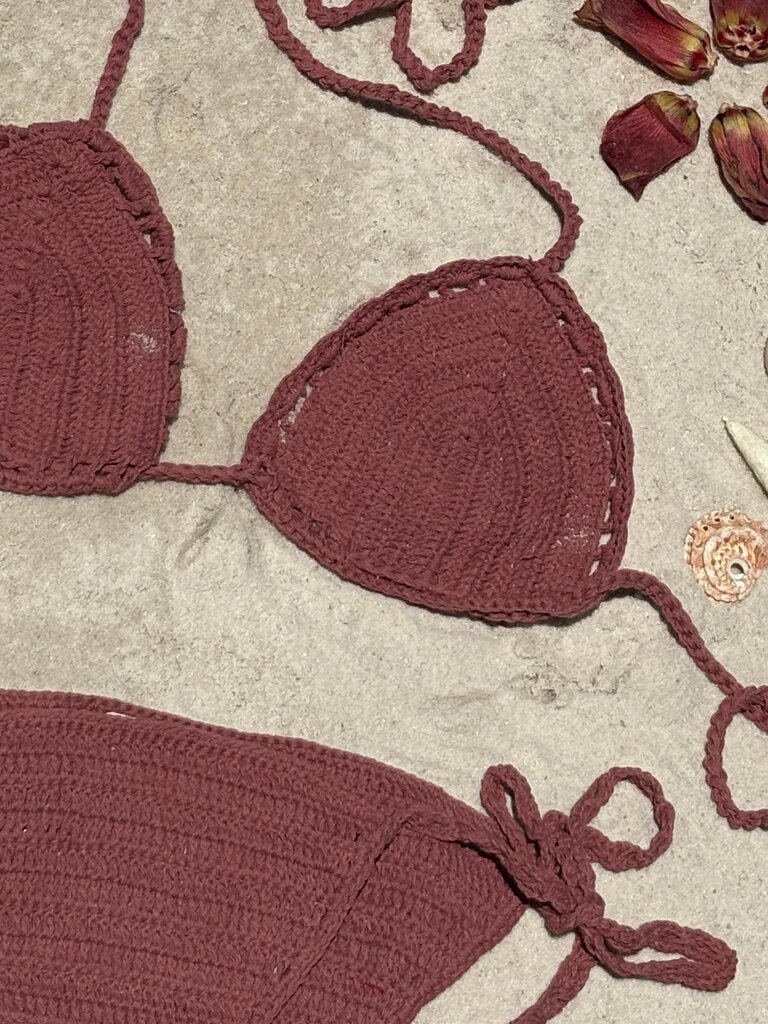 Moon Flower The Label BINDI TEA ROSE COCHET BIKINI