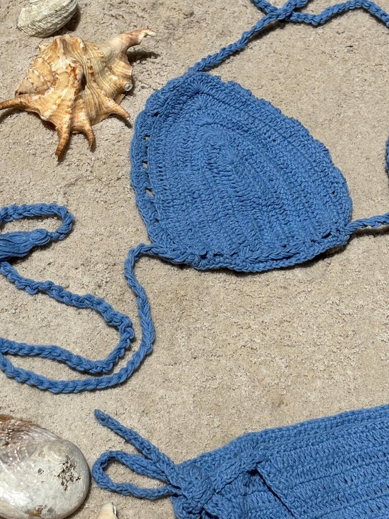 Moon Flower The Label BINDI CORN FLOWER CROCHET BIKINI