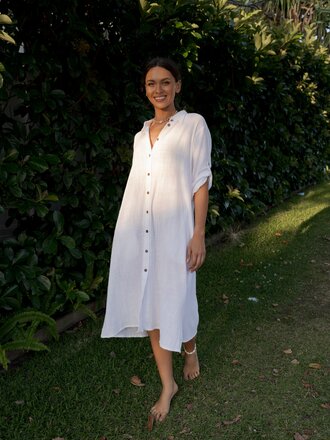 Honey & Stone Co DEKOTA WHITE MIDI
