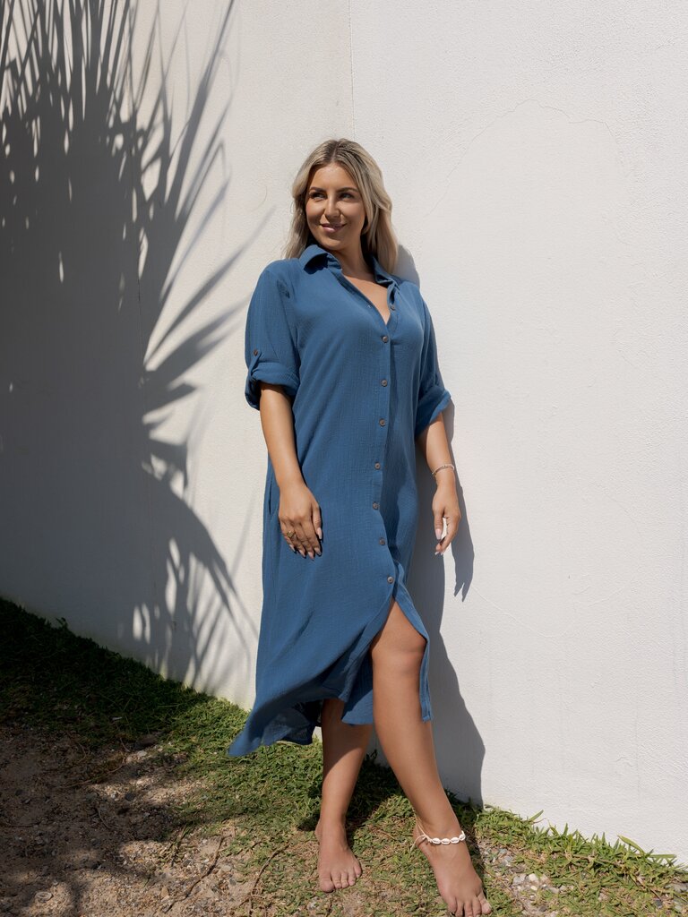Honey & Stone Co DEKOTA TEAL MIDI