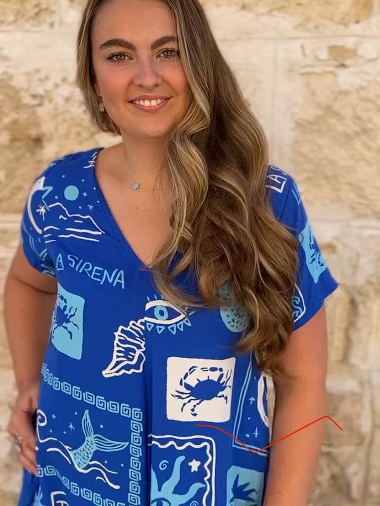 Honey & Stone Co HARLOW BLUE SUN JUMPSUIT