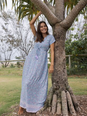 Honey & Stone Co RHIANNON SERENITY MAXI DRESS Honey & Stone Co RHIANNON SERENITY MAXI DRESS